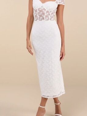 Lulus | Dresses | Lilja Cream Floral Print Maxi Dress | Poshmark